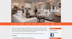 Desktop Screenshot of 2020homestaging.com